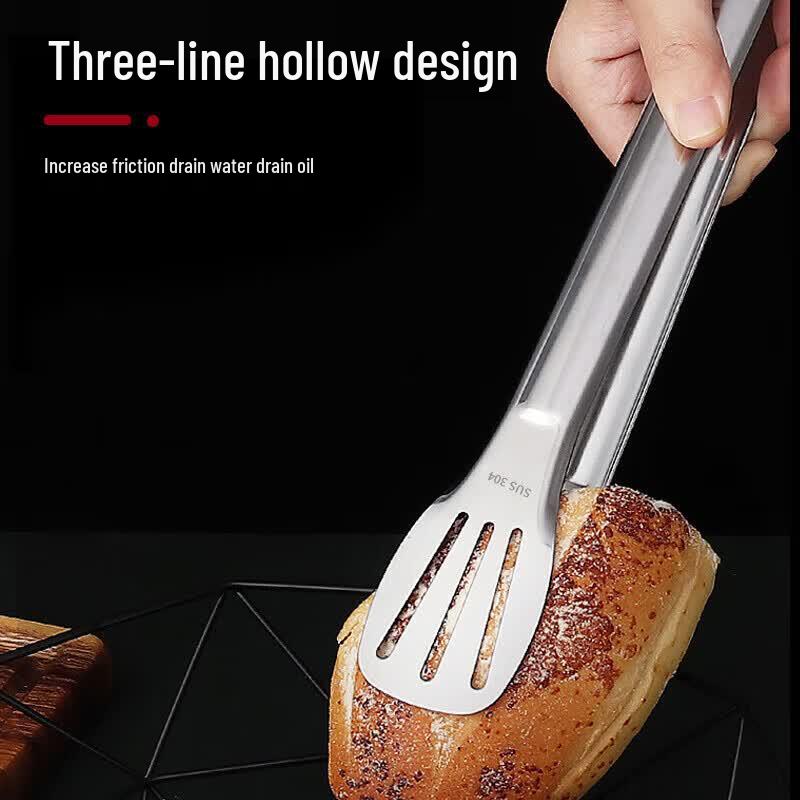 S304 Stainless Steel Food Tongs