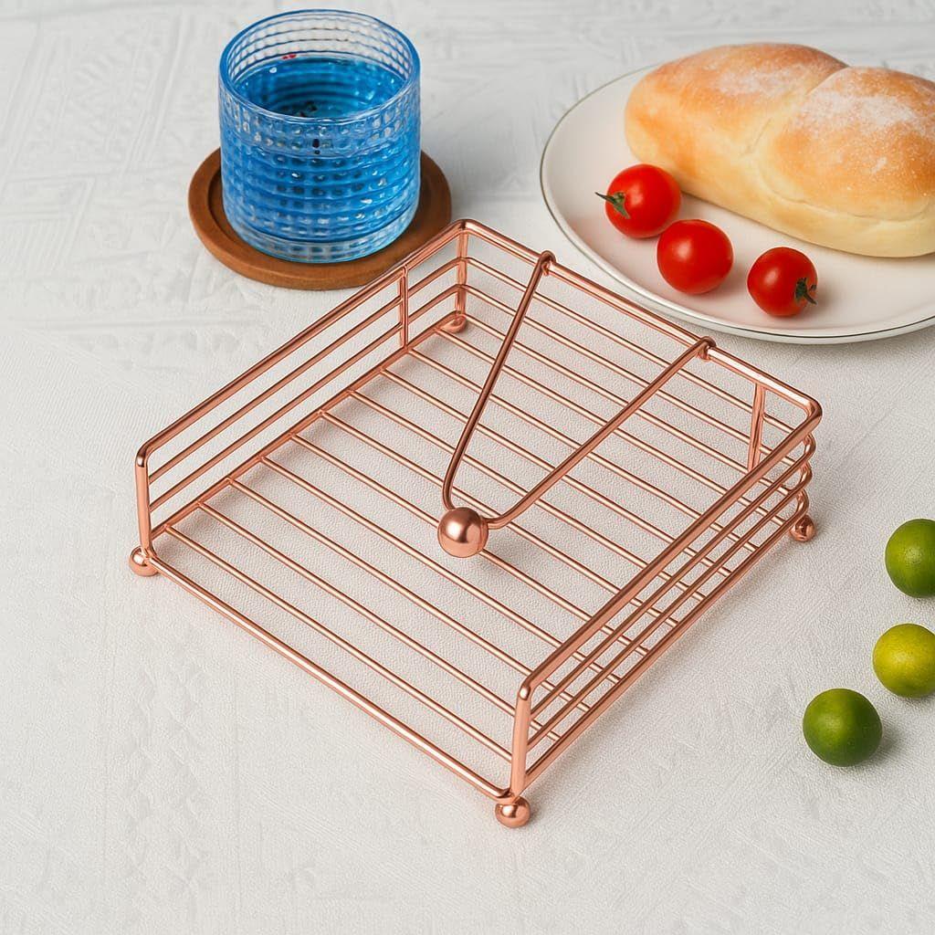 CentraLit Serviettenhalter für Esstisch - mit beschwertem Arm - Moderner Taschentuch-Organizer Taschentuchrollenhalter für Küche,