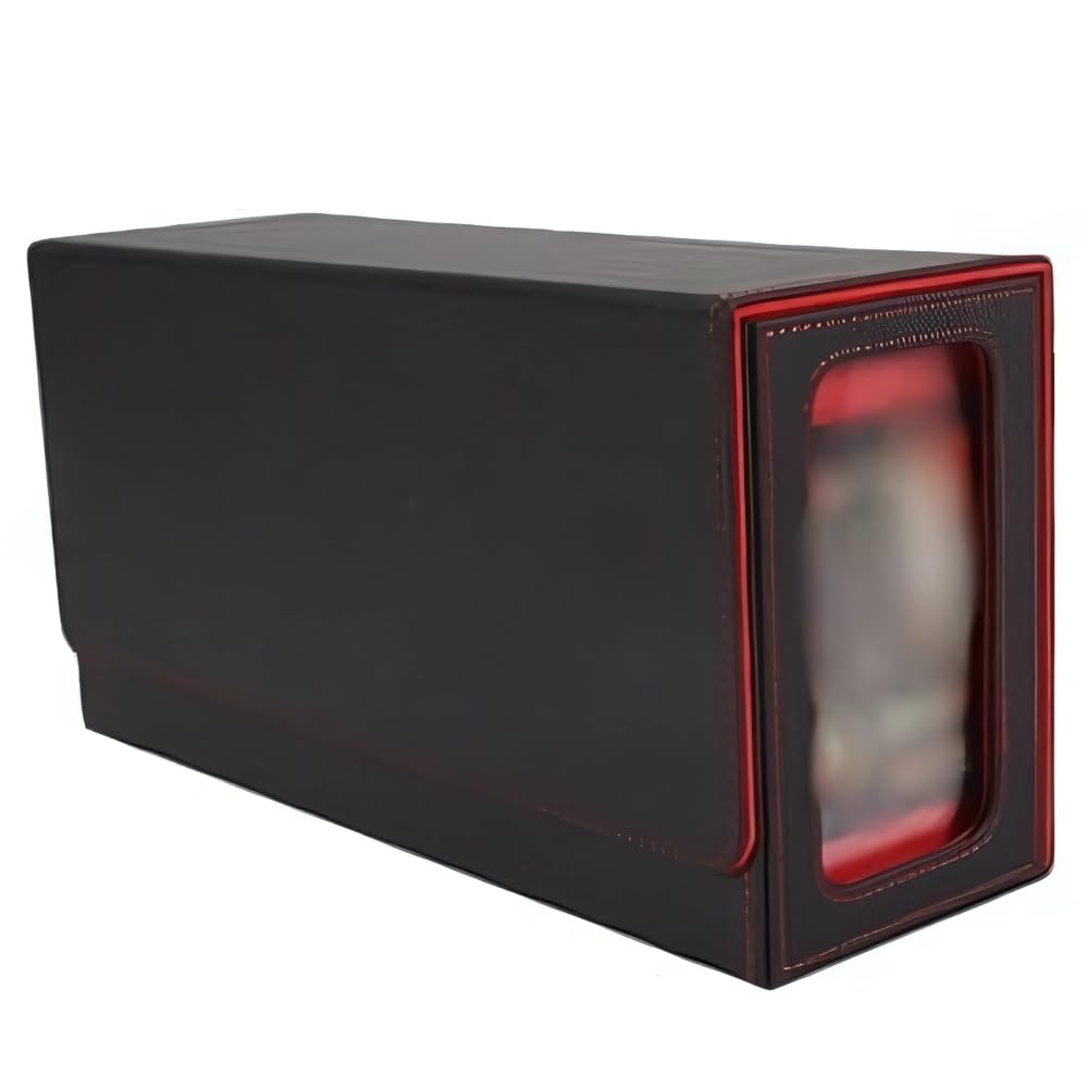 G Gorgeous PSA Appraisal Size Storage Box with Sorting Window Holds Approximately 35 Trading Cards or More PU Leather TCG Card Game with One Case