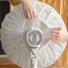 2Pcs Electric Fan Dust Cover - Durable PVC Plastic Dust Protection Cover Suitable For All Fans Easy-To-Clean Design For All Seasons Dual-Use For Home