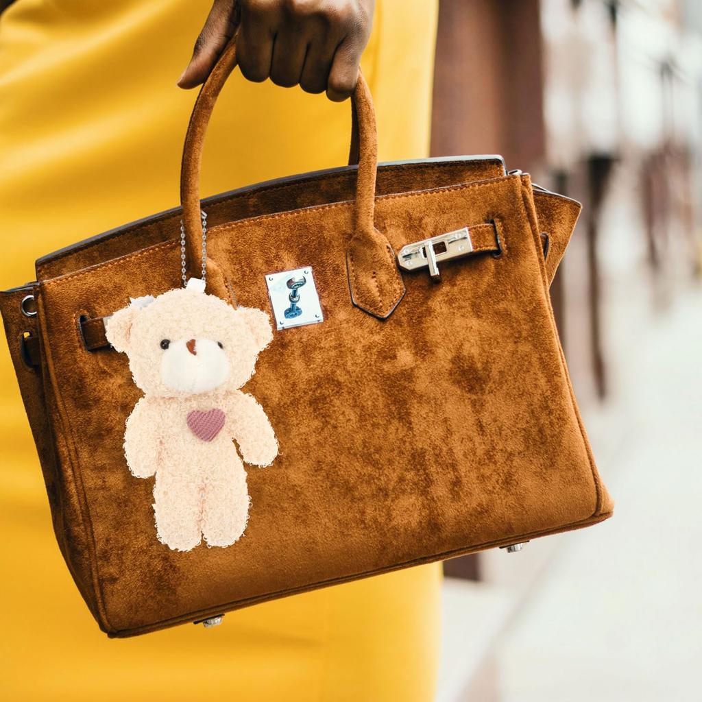 Toyvian Keychain Bear Cute Bear Keychain Bear Small Key Chain Bear Stylish Cute Keychain Pendant Bag Charm Bag Accessory Decoration Birthday Wedding