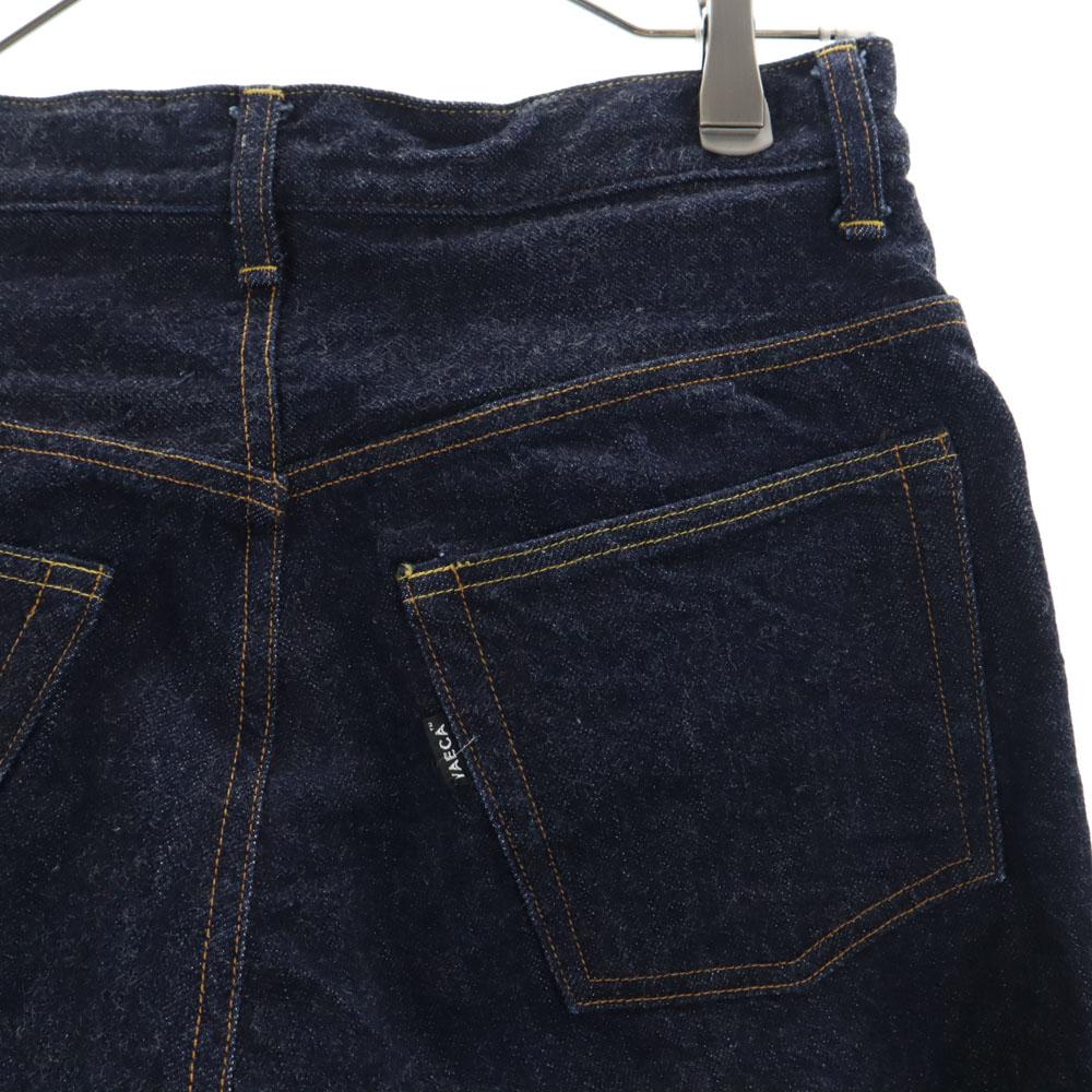 YAECA Made In Japan Tapered Denim Pants W29 Navy Jeans Men's Used