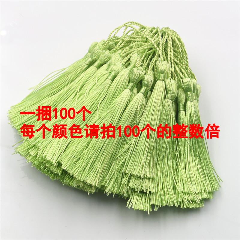 Vertical And Supple Chinese Knot Fringe Accessories Small Hanging Spike 13Cm Bookmark Suizi Clothing Sugar Box Tassel