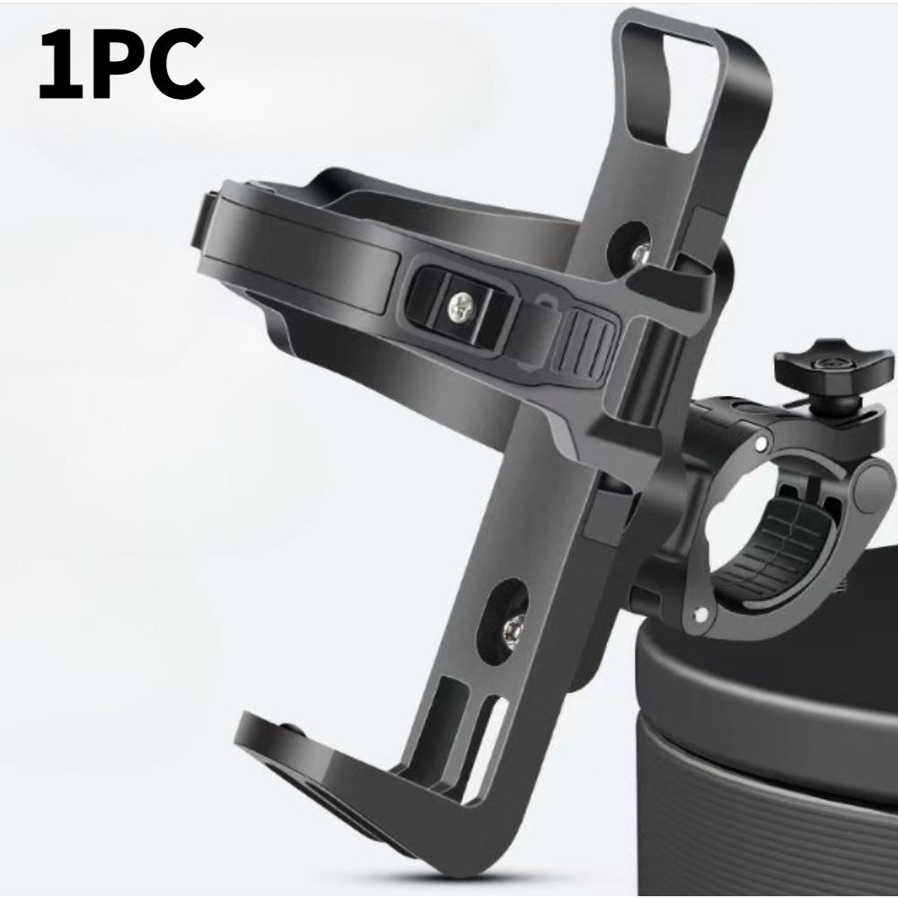 1PCS Motorcycle, bicycle, water cup holder, riding circular tube, easy to fix, quick release strap, water bottle holder