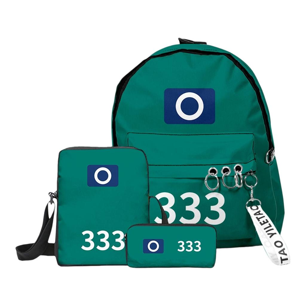 Cartoon Printing Casual Shoulder Bag Junior High School Students Large Capacity Backpacks