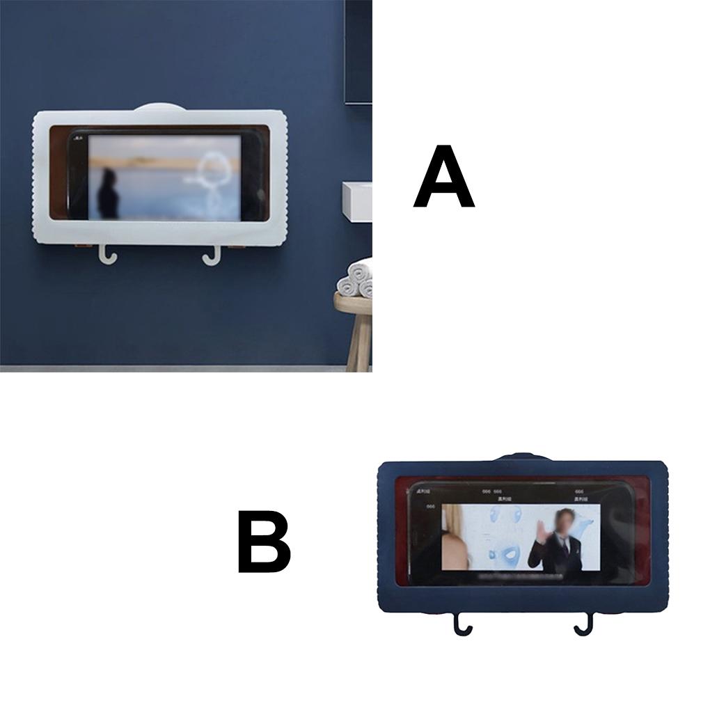 Bathroom Toilet Mobile Phone Holder Box Wall Mounted Soap Bracket 6 Inch