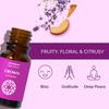 Sandalwood & Peach Crown Chakra Essential Oil Diffuser Blend | 10ml