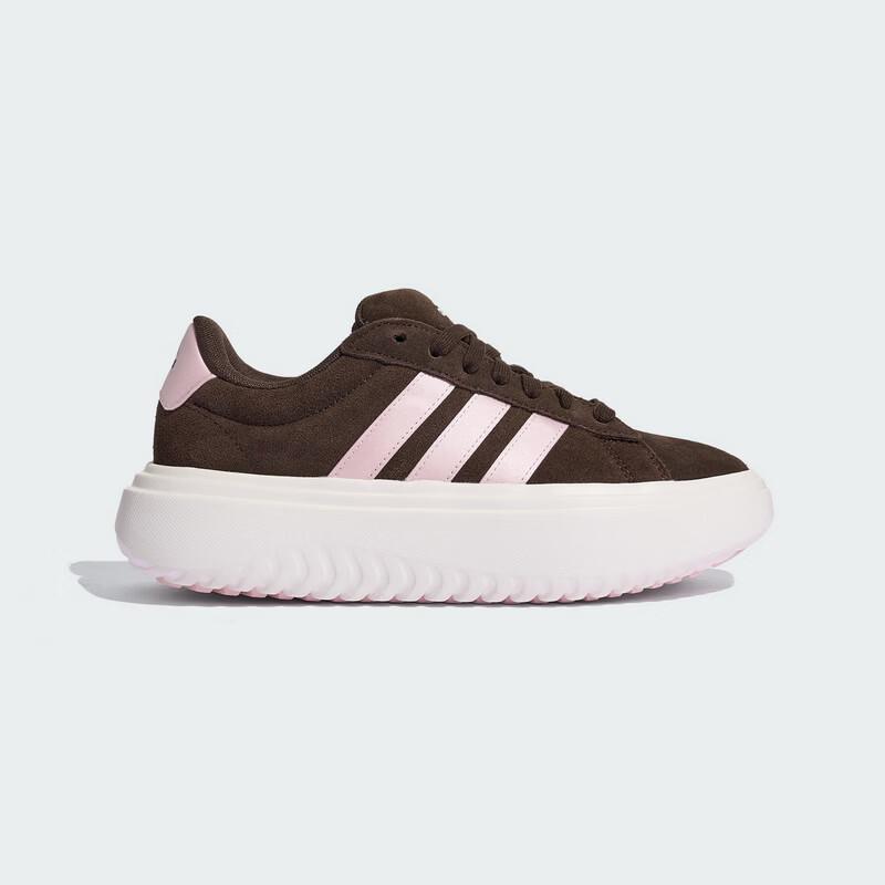 

Adidas Women s Grand Court Platform Casual Shoes 39