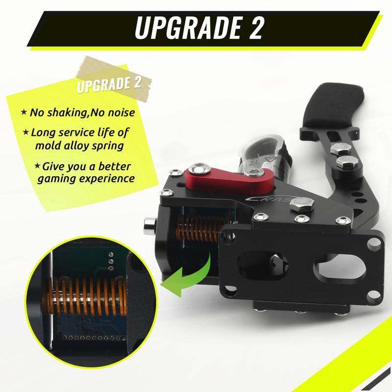 Hand Brake For Logitech G29/g27/g25/T300/T500 PC Racing Game 16bit Hall Sensor USB SIM Handbrake