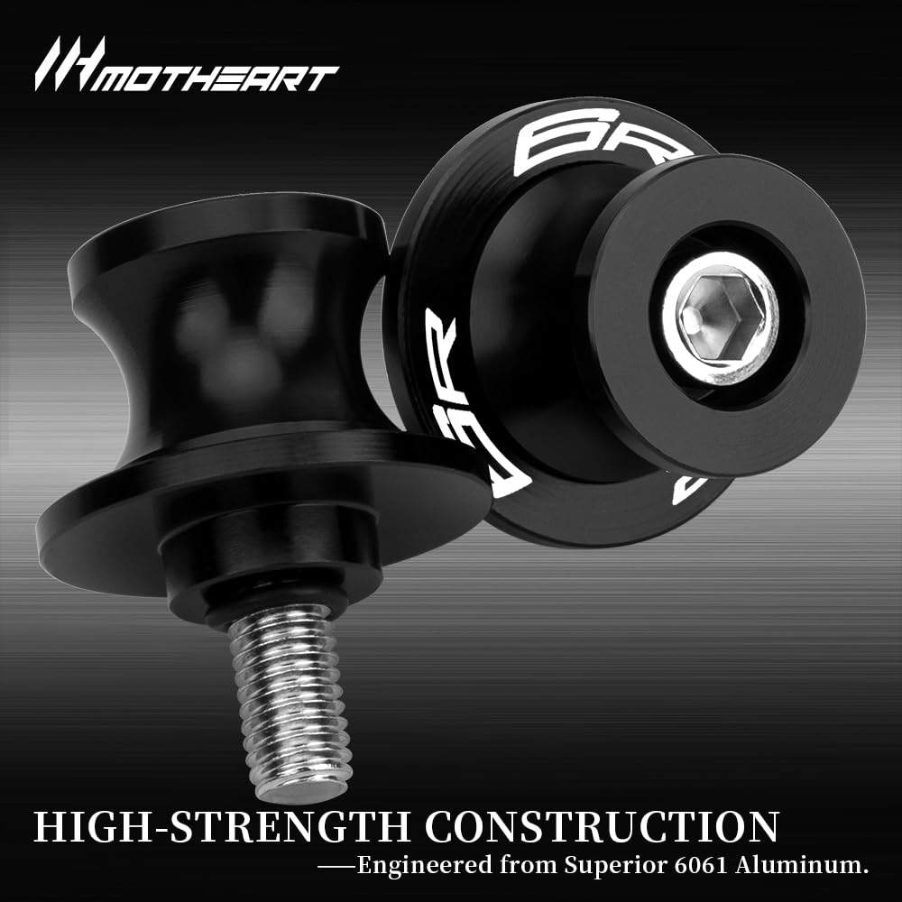 MotHeart M8 Swing Arm Bobbin for Ninja ZX-6R 636 2013-2024 Paddock Stand Shock Absorption