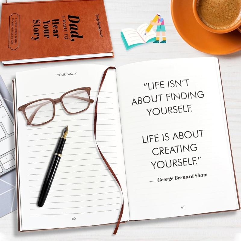 Dad I Want to Hear Your Story: A Father's Guided Journal To Share His Life Brown