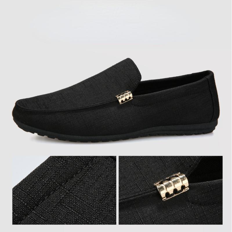 Fashion Men Casual Shoes Comfort Non-slip Shoes for Men Adult Footwear 2024 New Men Loafers Canvas Shoes Tenis Masculino Driving Shoes