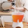 with Faucet Drink Kettle 3 Compartment Water Jug Multifunctional Cold Water Bucket  Bar