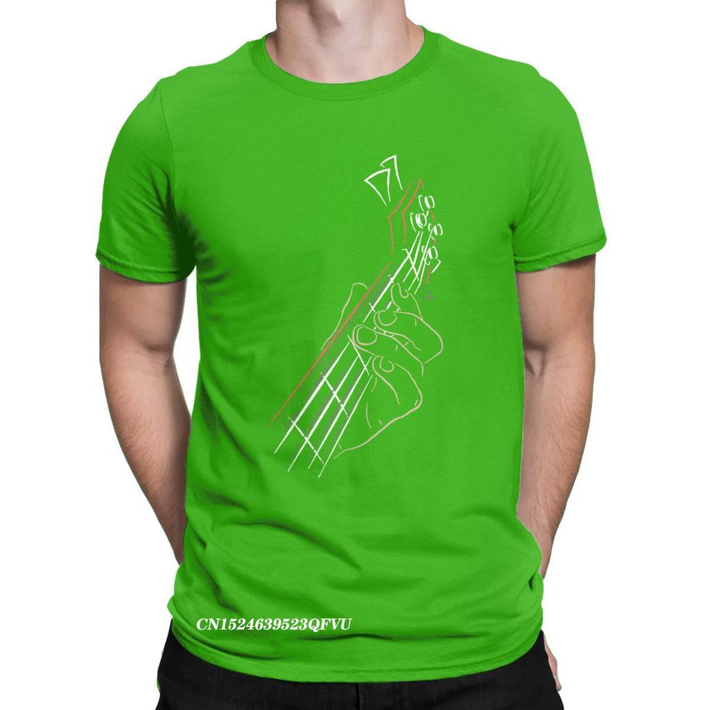 Humorous Active Bass Guitar Rock Music Men Tops T Shirts Casual Tee Shirt Harajuku Tee Shirt Premium Cotton Graphic Printed Tops