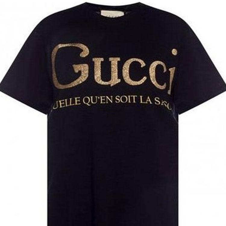 Gucci T Shirts Women's Crew Neck Moderate Other 615044-XJCLF-1082