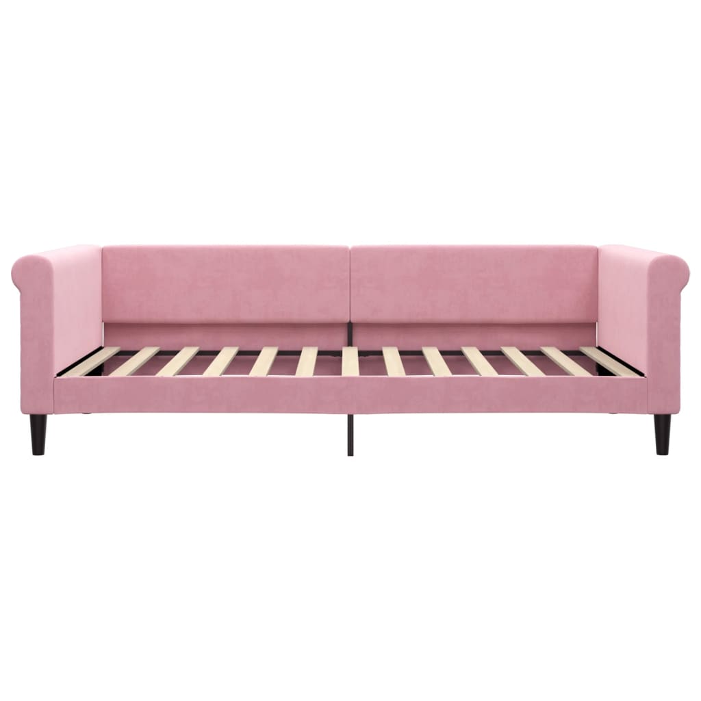Daybed Pink 100x200 cm Velvet