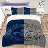 Juego de Ropa de Cama con Patrón SV Darmstadt 98 Funda Nórdica Funda de Almohada Decoración del Hogar Regalo de Cumpleaños (1 funda nórdica + 2 fundas de almohada sin relleno.)91