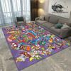 Cute cartoon Super Zings printed carpet Non -slip carpet Yoga mat door mat photography props kitchen mat area rug birthday gift