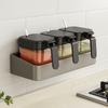 Free Punching Spice Jar No-Drill Installation No-Drill Organizer  Spice Organization