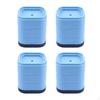 4 Pieces Laundry Appliance Feet Stackable Washer Support Textured Foot Pad