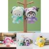 Sanrio Plush Toy Key Chain Soft And Cute Kuromi Design For Anime Fans
