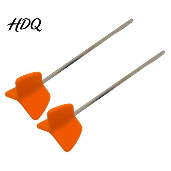 Epoxy Mixer Drill Bit 1/2Pcs Easy-Clean Silicone Paddle Non-Stick Mixing Attachment for Paint Epoxy Tile Adhesive Tool Cement Grout & Resin
