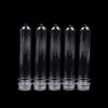 5Pcs 40Ml Transparent Mask Bath Salt Test Plastic Tube With Aluminum Cap Empty Clear Pet Cosmetic Tube