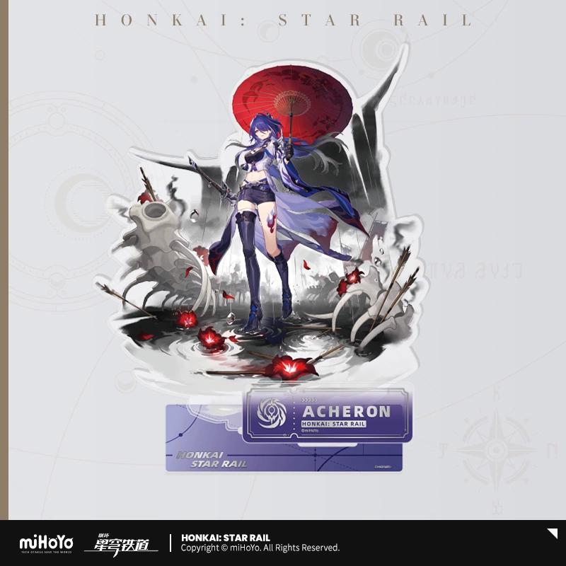 Sunsyea Honkai Star Rail Official Merch miHoYo Original Authentic The Nihility Path Acrylic Stand Kafka Acheron Fugue Hysilens