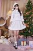 Clearstone Mimi Noel Cosplay Christmas Basic Santa White Women's