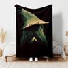 1pc Blanket The Lord of the Rings3 Print Design, Lightweight Blanket for Sofa, Bed- Soft &Warm, Gift for All Seasons like Christmas, Halloween