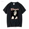 Damned T Shirt Art Graphic Printed New Anniversary Best Vintage Washed Designer Clothes Breathable Fashion