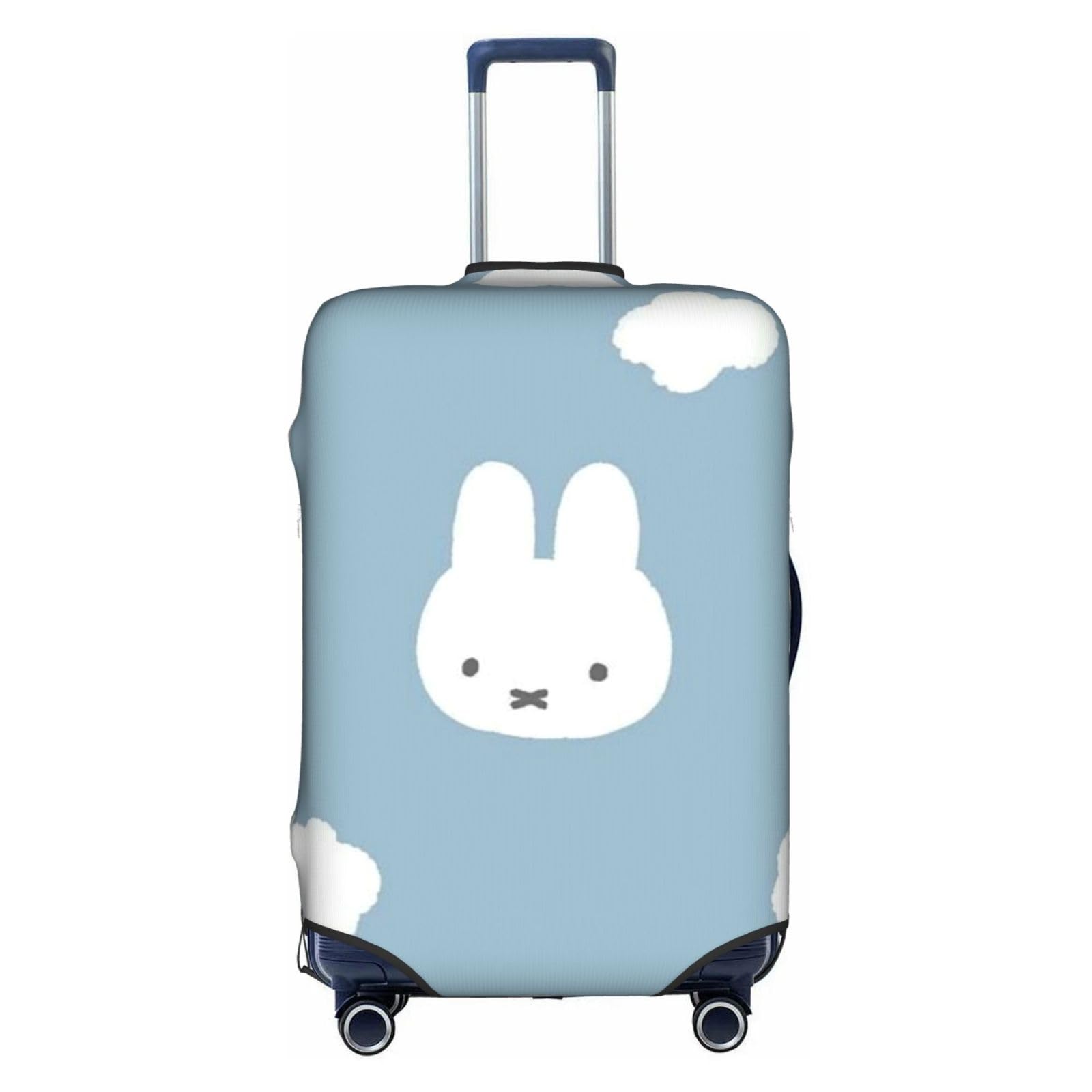 

Miffy Luggage Cover Suitcase Cover Elastic Material Carrying Case Cover Luggage Cover Dust Cover Durable Washable [THEBEASTPIE]