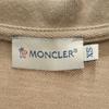 Moncler Short Sleeve Skipper Polo Shirt XS Beige Fawn Women Used