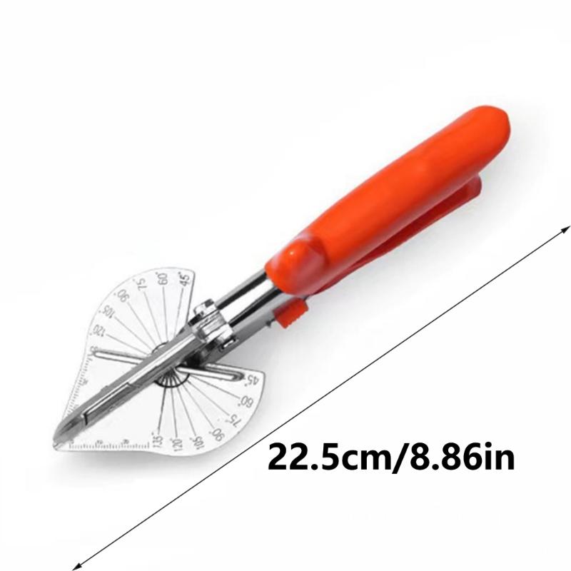 Quarter Round Cutting Tool 45°-135°Angle Miter Shear Cutter for Versatilitys Applications Home Improvement Tool