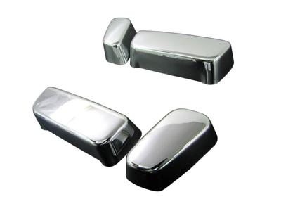 Chrome Power Seat Switch Covers Type for Alphard Hybrid AYH30W Fits AYH 23349 (4-Piece Set, A) (INT-ETC-054) - AYH30, H30, 30, Alphard,