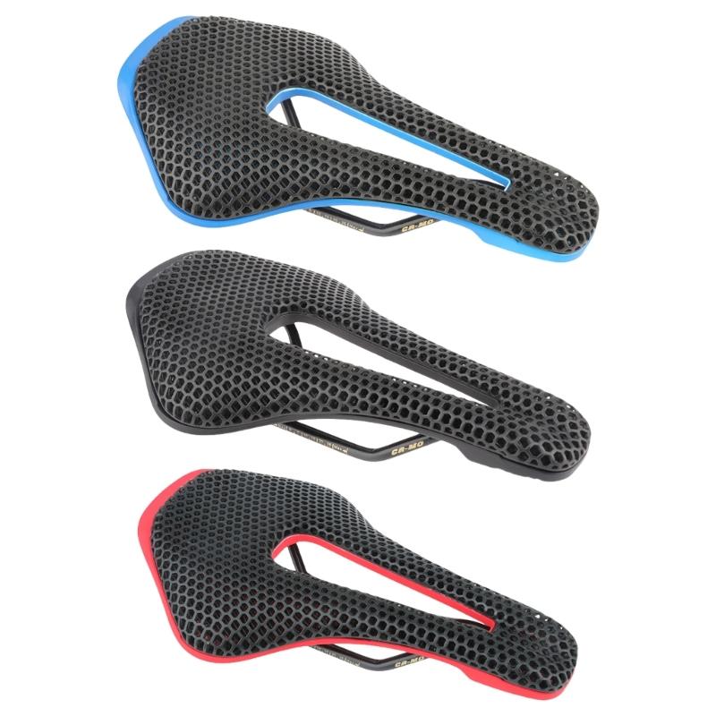 Ergonomic Designs Mountain Bikes Saddles Cycling Seats Cushion with Shock Absorption for Road Bikes Comfortable Biking