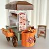 Luminous Mini Bread Truck Dessert Stand Children's Food Stand Truck Toy  Doll House