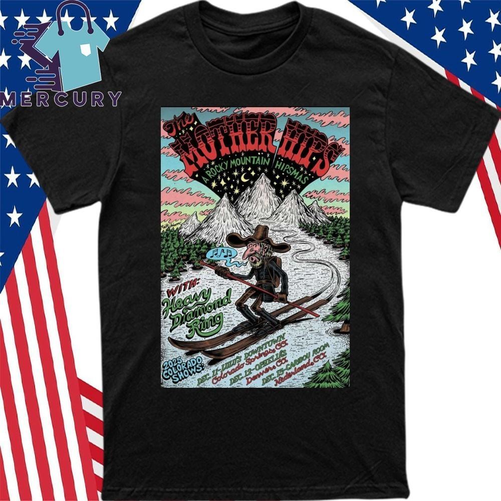 The Mother Hips 2025 Colorado Shows Poster Shirt Unisex T-Shirt S