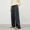 Qiusui Yiren Women's Loose High-Waisted Straight Leg Trousers