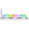 Thermaltake TH360 V3 A-RGB Sync Snow - CL-W468-PL12SW-A - Watercooling AIO - Ventilateur 1x 360 mm ARGB - Blanc