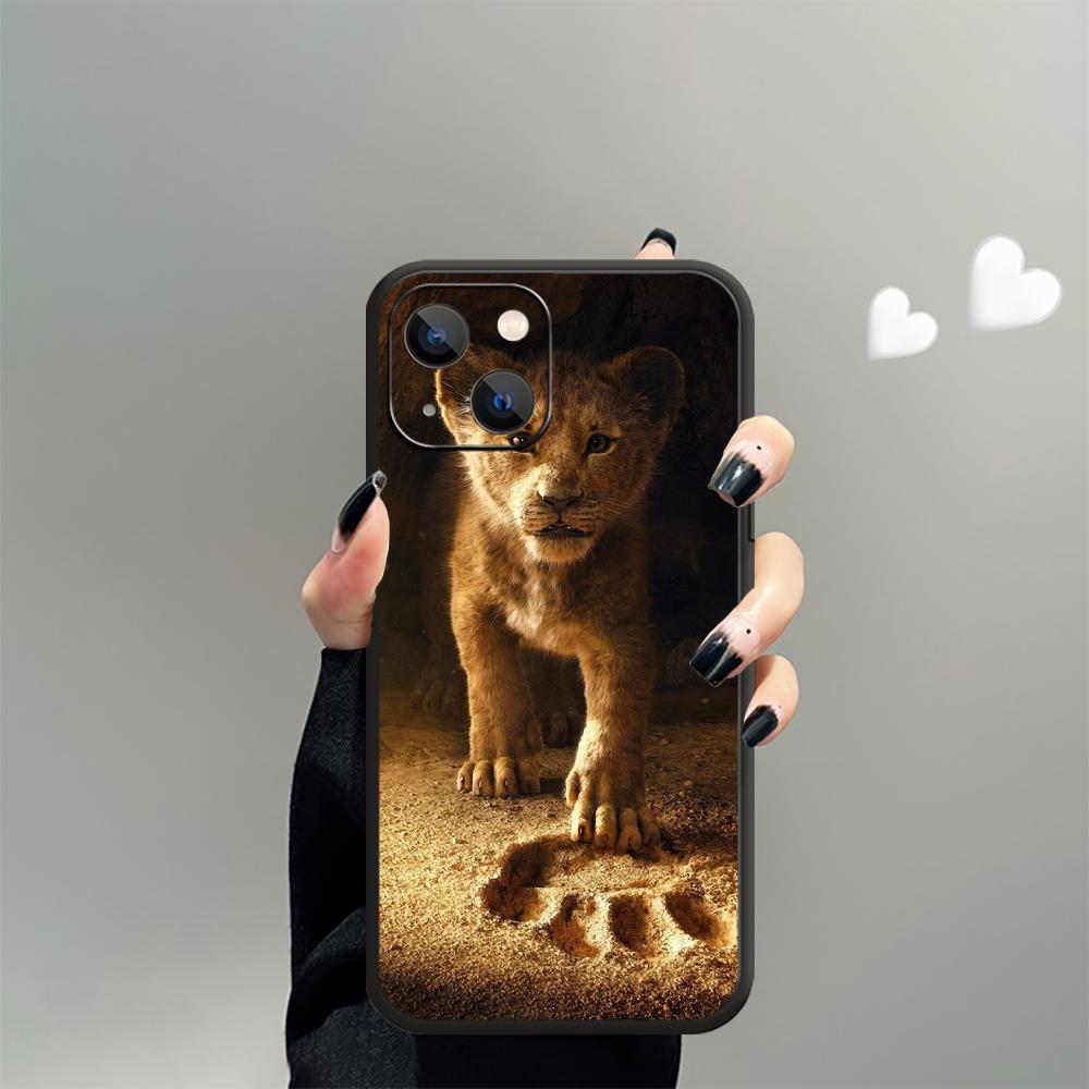 Husă Telefon Model Cool Regele Leu Pentru iPhone Samsung Galaxy Redmi Xiaomi Note S A 16 15 14 13 12 11 20 21 22 23 53 54 Pro Plus Ultra Husă Silicon