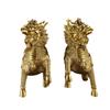 Brass Pair Wholesale Wealth Ornaments Fire Kirin Home Crafts Office Desktop Entrance