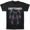 Deftones Men's Minerva Rose Skull T-shirt X-Large Black