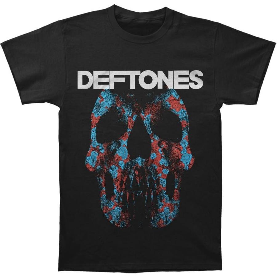 Deftones Men s Minerva Rose Skull T-shirt X-Large Black XXXXXL разноцветный