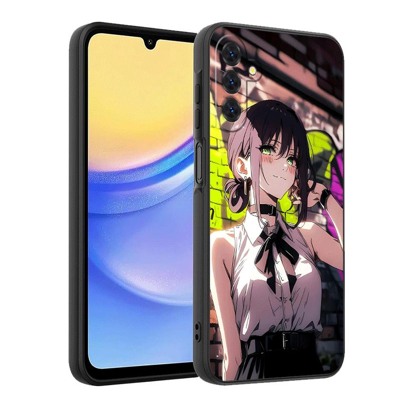 Anime Character R-Reze CSM Soft Phone Case for Samsung A17 A37 A57 A16 A26 A36 A56 A15 A25 A35 A55 A14 A24 A34 A54 A13 A23 A33 A