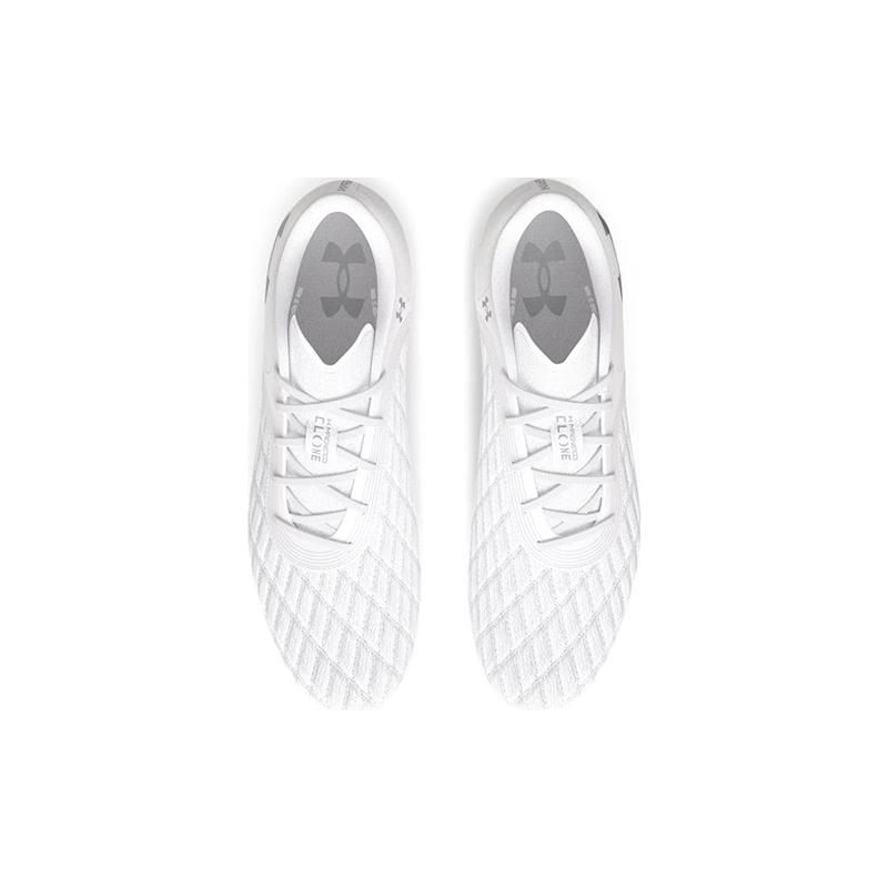 Under Armour Unisex Magnetico Pro 3 FG White Metallic Silver 3027038-100