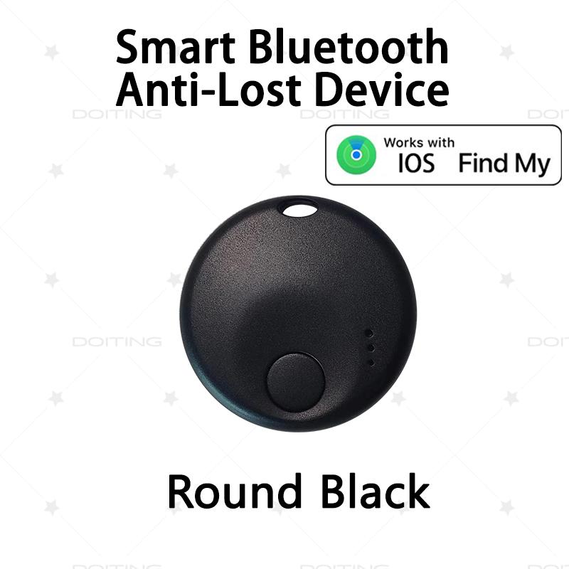 Mini Smart GPS Tracker Key Finder Locator Anti Lost Device Tracker For Kids Pets Car Luggage Works With Find My APP iOS System