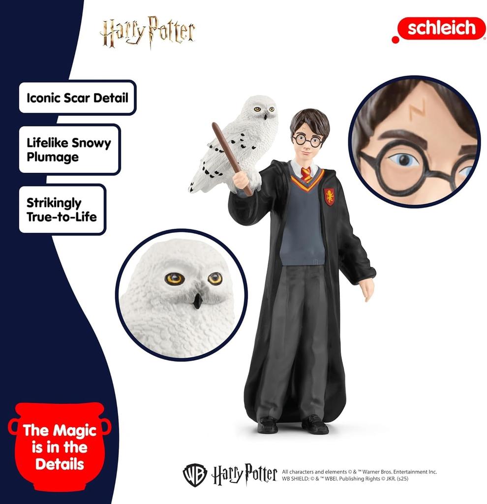 Schleich Harry Potter Serisi Harry Potter ve Hedwig 42633