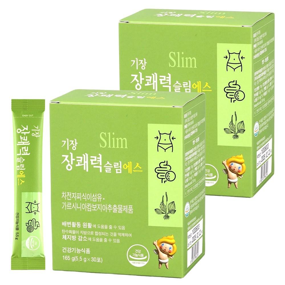 Gijang Janggae-ryeok Slim Quick Bowel Movement Psyllium Husk Dietary Fiber Supplement 5.5g 60 pcs Ingredients: may be | 5.5g 60 pcs
