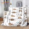 Cute Sloth Series Cartoon Soft Plush Blanket,Flannel Blanket Throw Blanket for Living Room Bedroom Bed Sofa Picnic Cover Kids 3D